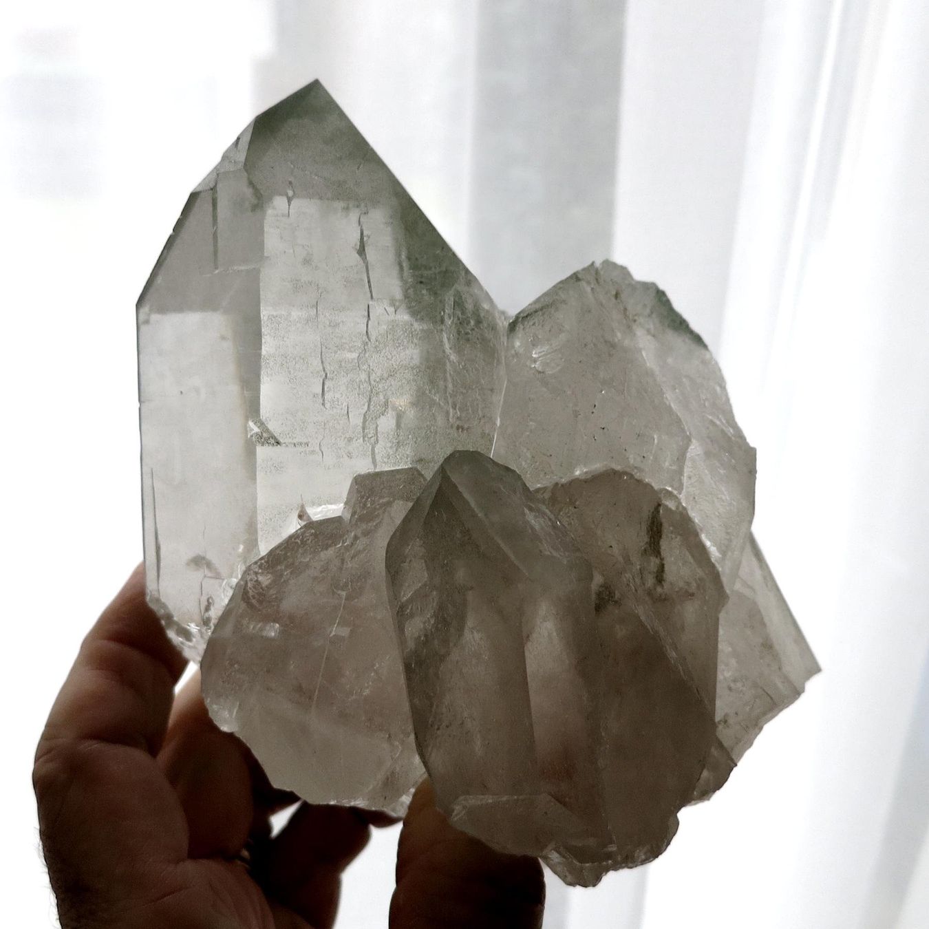 Minerali & Pietre curative: Grosse Quarzstufe, Göscheneralp UR, Eigenfund – Usato da Steinhausen venduto da Kristall022 4