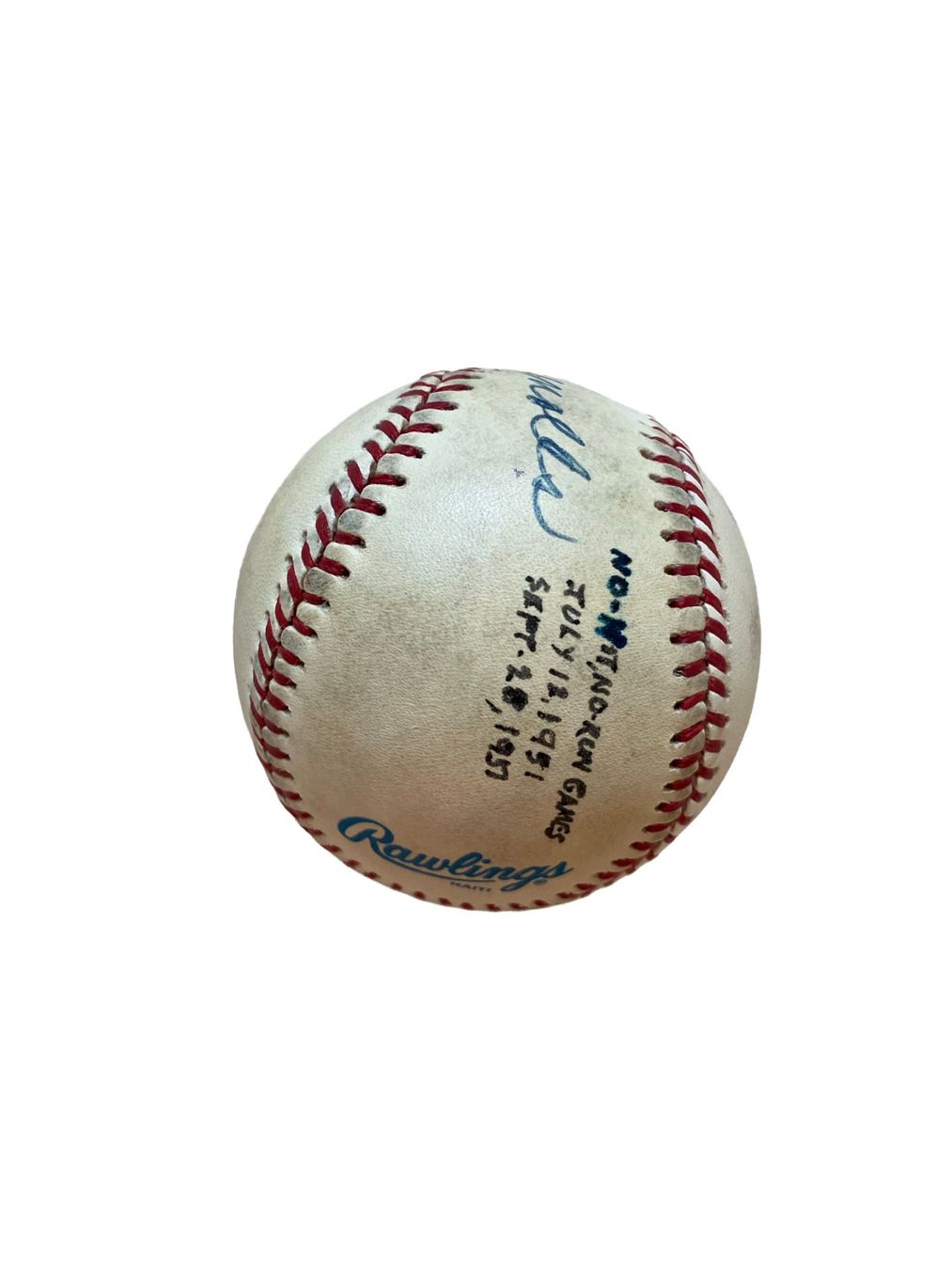 Palloni: 2 signed baseballs, ex. Joe L. Brown collection – Usato da Uster venduto da TricottetCollection 4