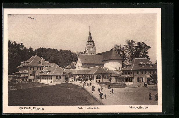 Cartoline postali: Bern, Schweizer Landes-Ausstellung 1914, – Usato da Berlin venduto da bartko-reher