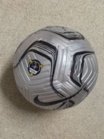 Fussball Nike Strike silber schwarz