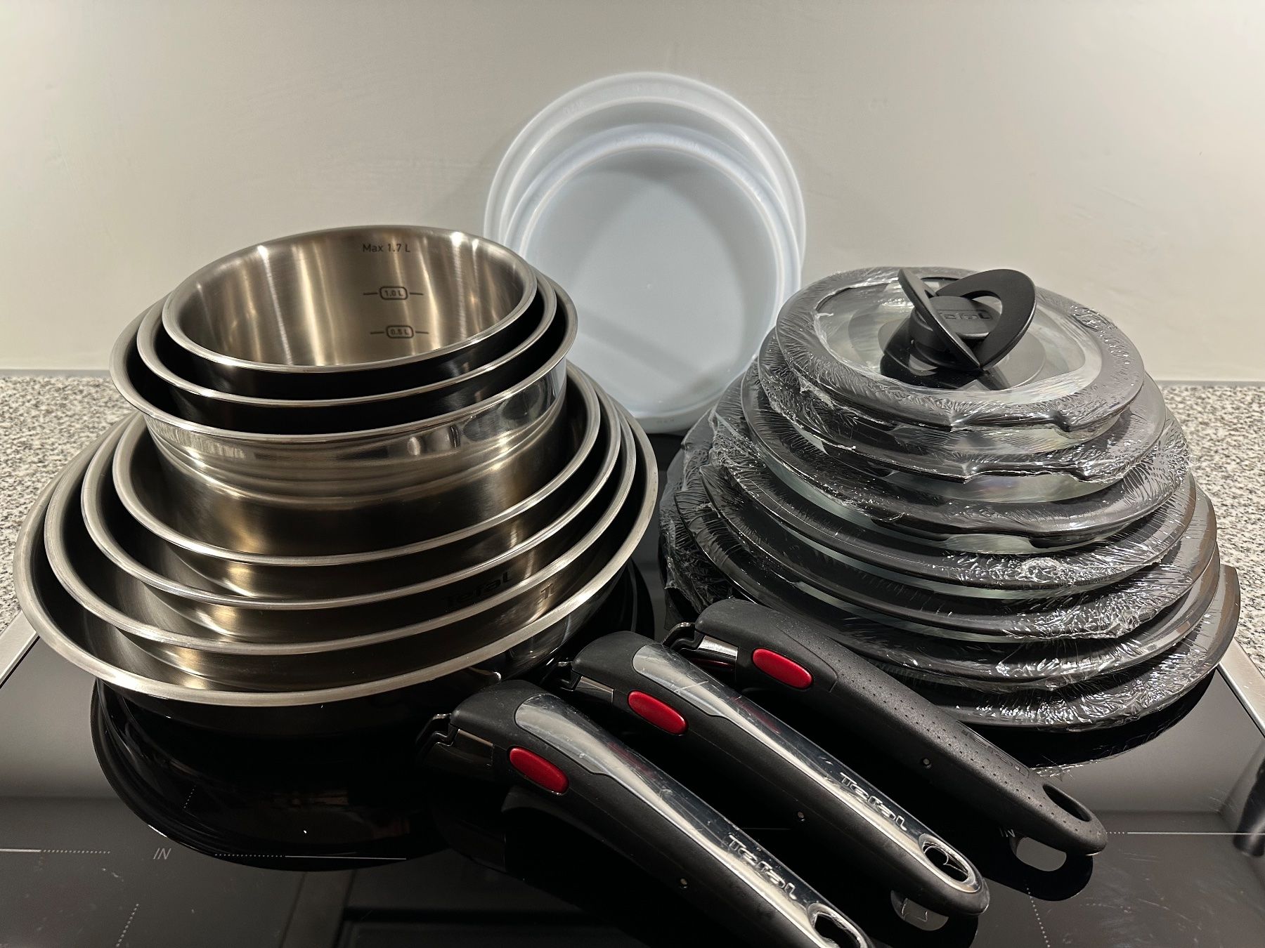 Tefal Pfannen: Tefal Ingenio 19-teiliges Kochset – Neu (gemäss Beschreibung) aus Steinhausen von casaplia 6