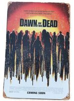 DAWN OF THE DEAD   - Blechschild (neu, OVP)