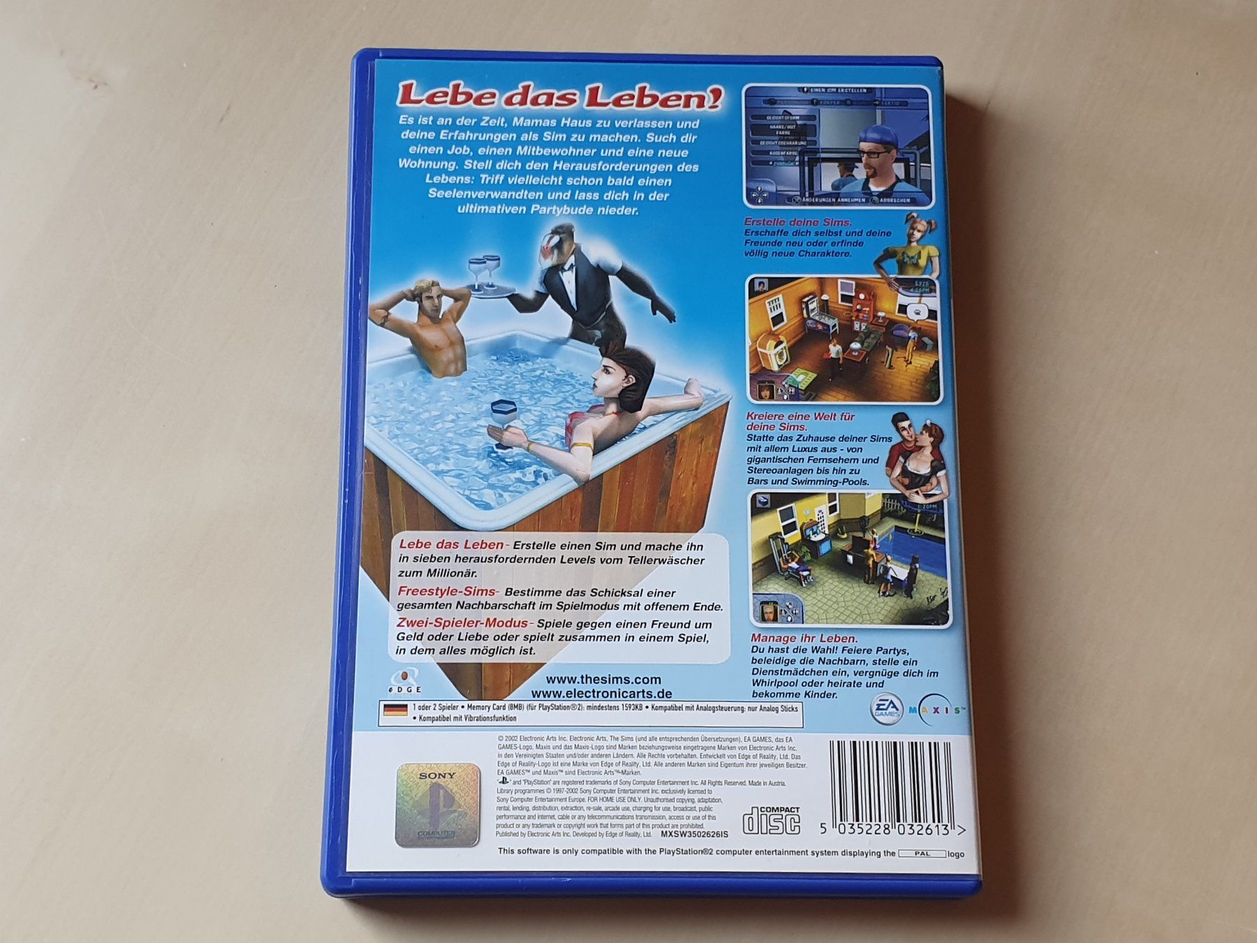 Sony Giochi: Die Sims – Usato da Stansstad venduto da collectorsshop 1