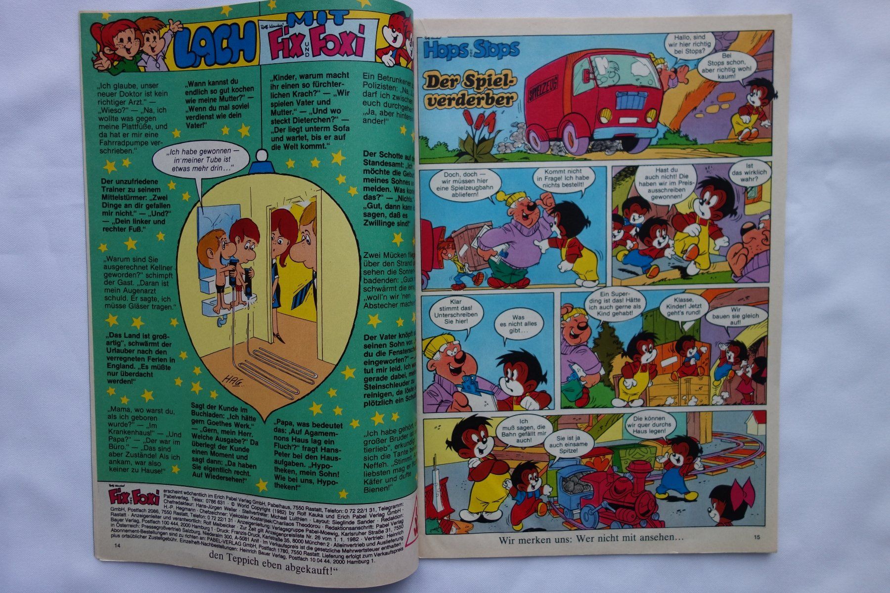 Fumetti: 6 Comic - Hefte Fix und Foxi - Gratis Versand ! – Usato da Luzern venduto da ron_35 6