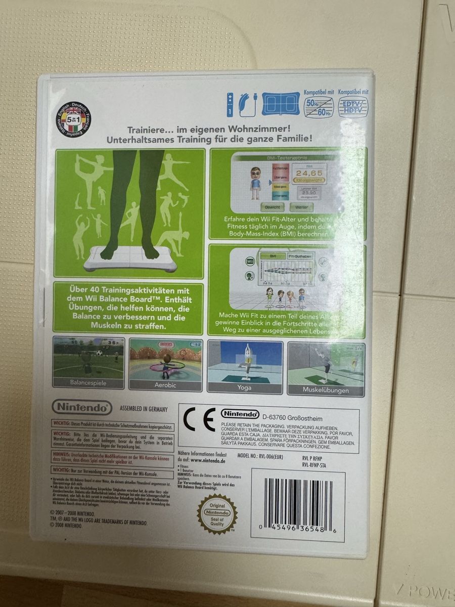 Nintendo Spiele: Wii Fit Balance Board mit Spiel  – Gebraucht aus Turgi von Nicci007 2