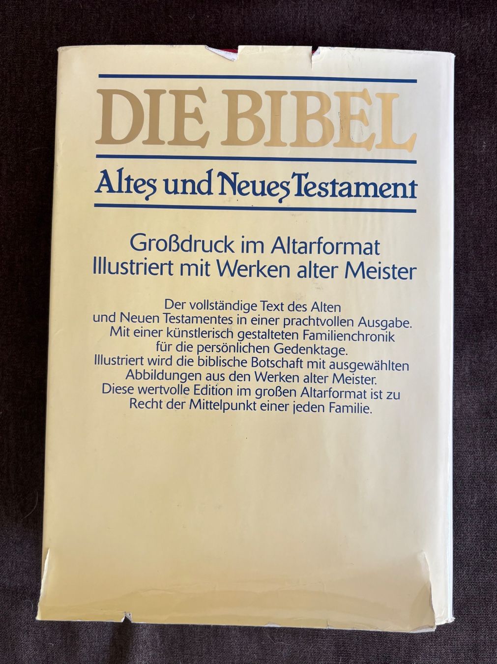 Bücher: Die Bibel – Gebraucht aus Uzwil von Roger-iO 1