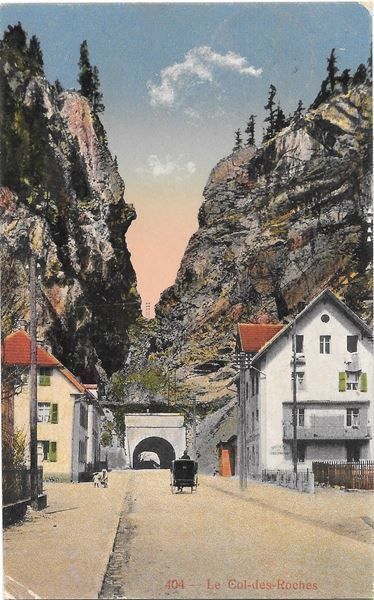 Cartoline postali: Le Col-des-Roches Feldpoststempel – Usato da Olten venduto da clotaldi