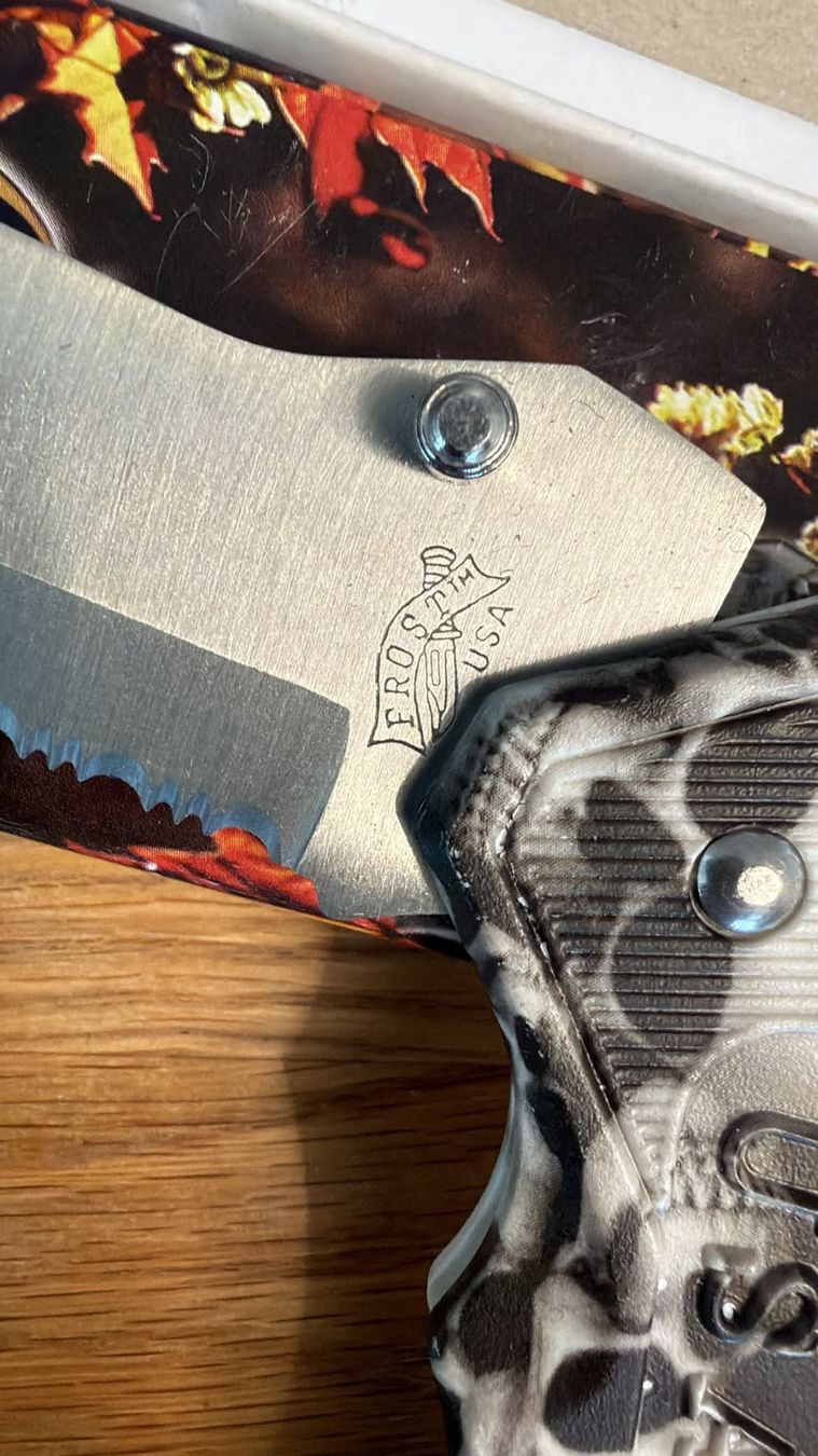 Couteaux militaires: FROST BUCK SHOT CUTLERY FOLDER MESSER – Neuf avec emballage d'origine à Zürich par Frei-Occasionen 2