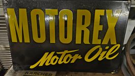 Motorex Emailschild Original 50er Jahre