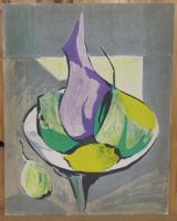 Bild Grafik Lithografie Stilleben