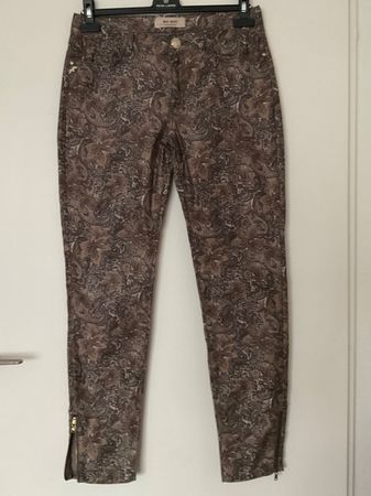 MOS MOSH Jeans Hose Gr 29 (38) braun/olivgrün NEU