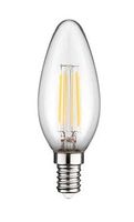 GB LED-Lampe E14, 4 W, 470 lm, 2700 K, Filament
