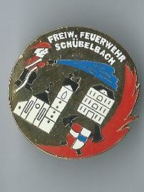 Plaketten & Abzeichen: Feuerwehr  Schübelbach, Pin – Gebraucht aus Zürich von t24_de