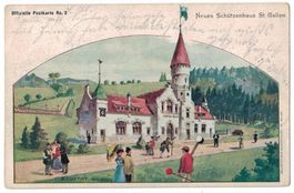 Eidgen. Schützenfest St. Gallen 1904, Neues Schützenhaus