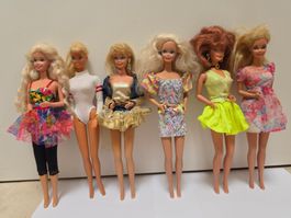 Lot Barbie années 80 - 90 avec défauts