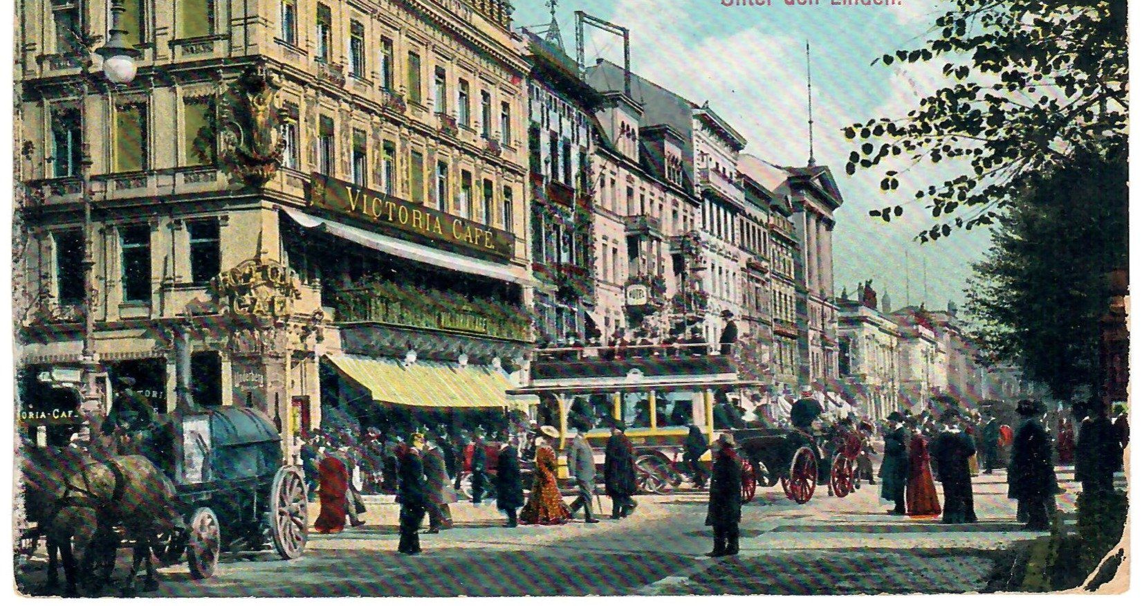 Cartoline postali: Berlin, Victoria Café – Usato da Zweisimmen venduto da jakobsweg