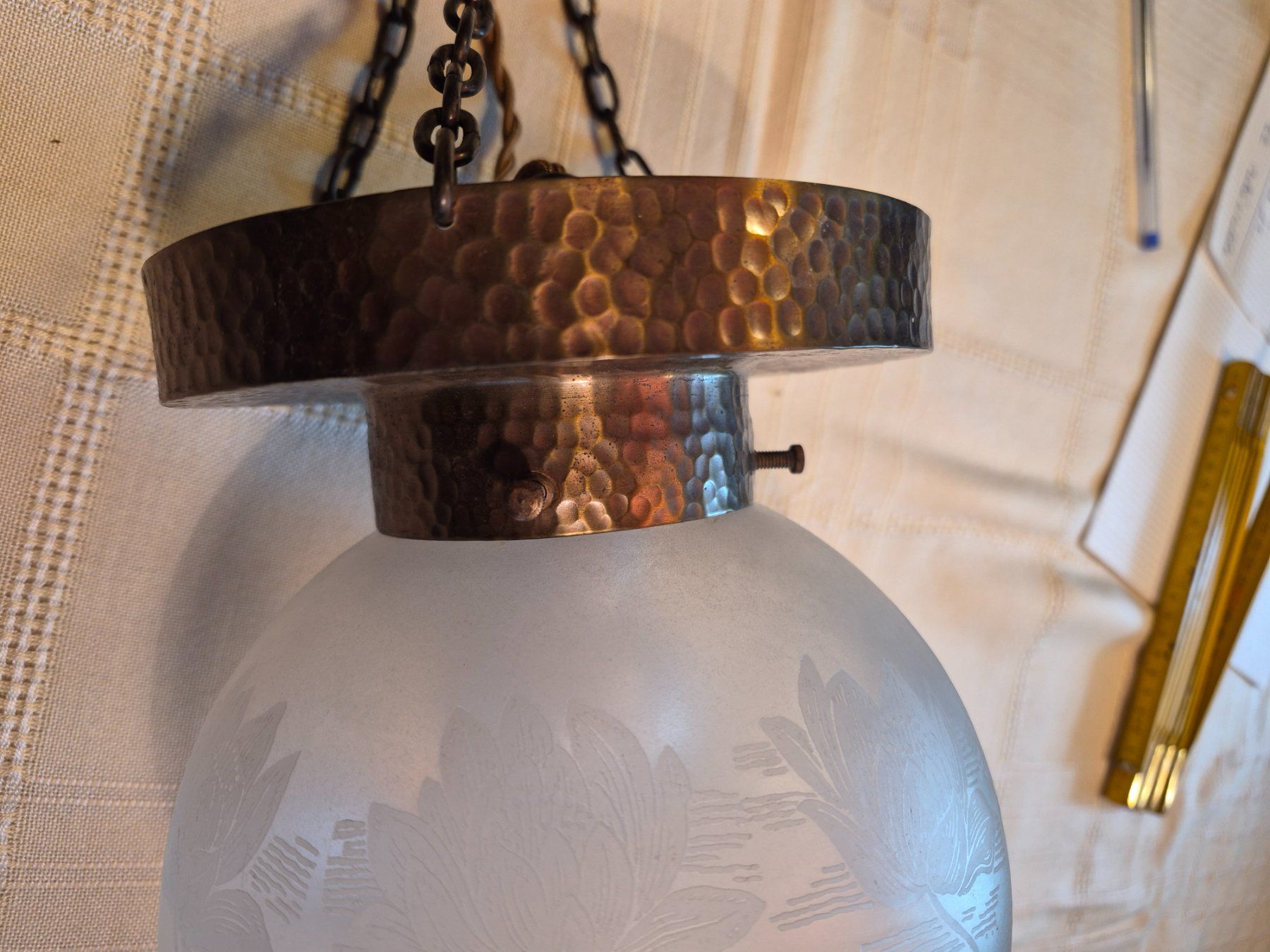 Lampen: Suspension art nouveau – Gebraucht aus charmoille von mir_my9f 5