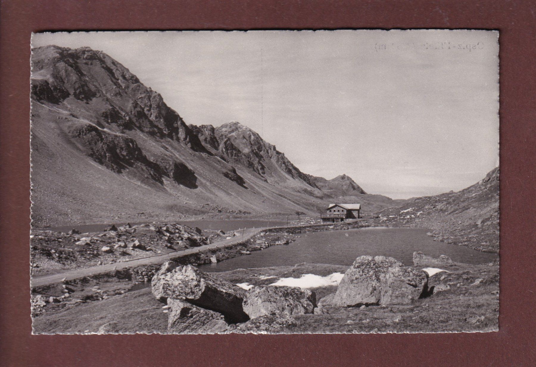 Cartoline postali: OSPIZ-FLÜELA - 1948 – Usato da Pully venduto da nicecards