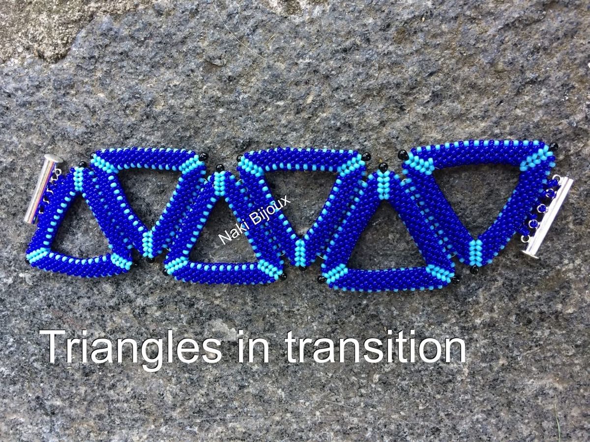 Armbänder & -reifen: Triangles in transition – Neu und originalverpackt aus Solduno von NakiBijoux