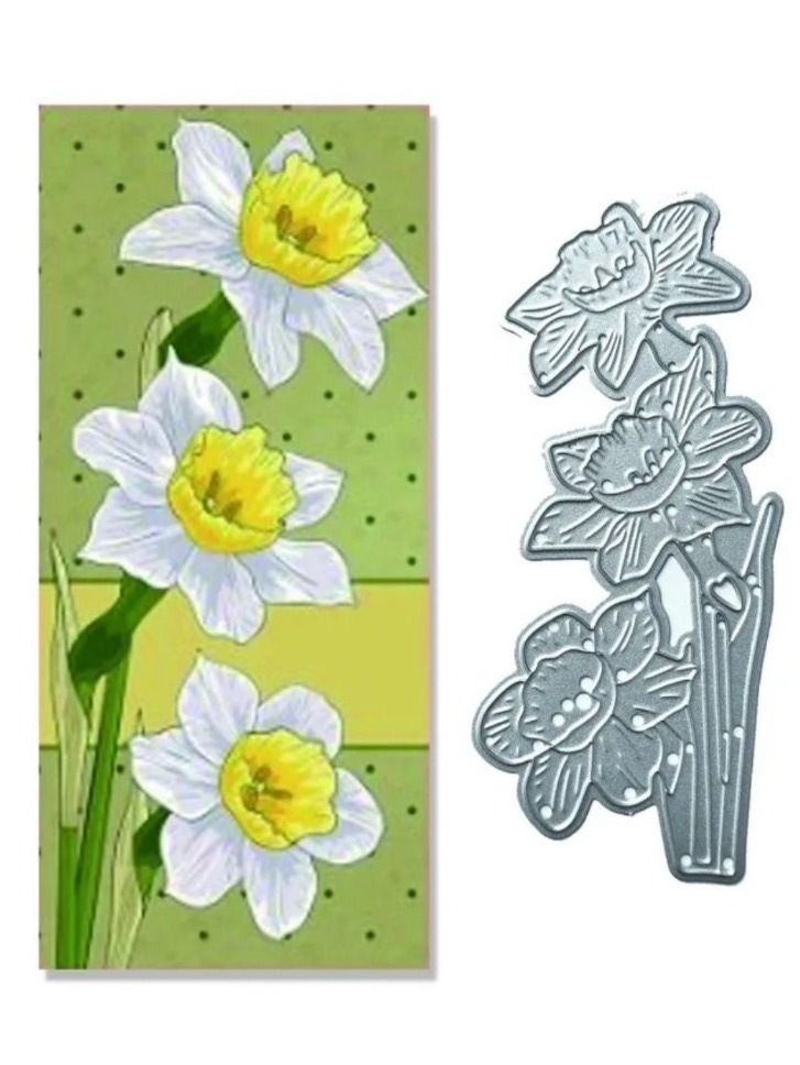 Sciablone: Stanzschablone Nr.694, Blumen (Sizzix geeignet) – Nuovo e nell'imballaggio originale da Gretzenbach venduto da Fliegepilz56