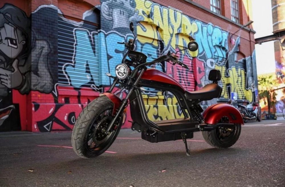 Elektro Chopper Mit Strassenzulassung