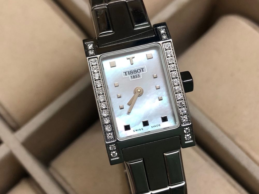 Montre discount tissot diamant