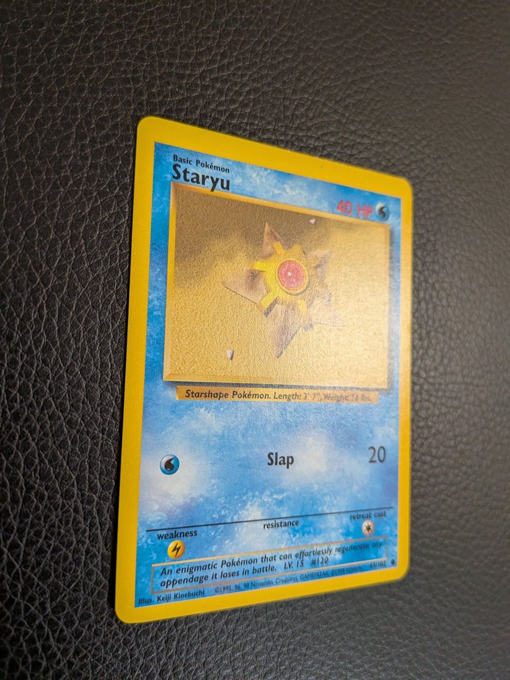 Pokémon Carte collezionabili: Base Set Staryu 65/102 Ab 1 – Usato da Paradiso venduto da Pkmn10 1