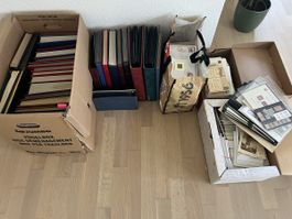 Grosser Posten Schweizer Briefmarken 