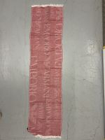 Emporio Armani Schal, Rot, Baumwolle/Leinen, Sommer-Look!