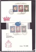 1988 Thronfolge Block + Maximumkarte 82 aus ABO
