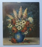 Blumenstillleben, Original Ölgemälde, Furrer signiert