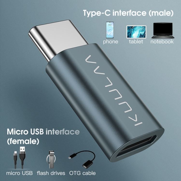 Altro: KUULAA Micro USB zu Typ C / USB-C Adapte – Nuovo e nell'imballaggio originale da Aesch BL venduto da Elektronik_Laden 4