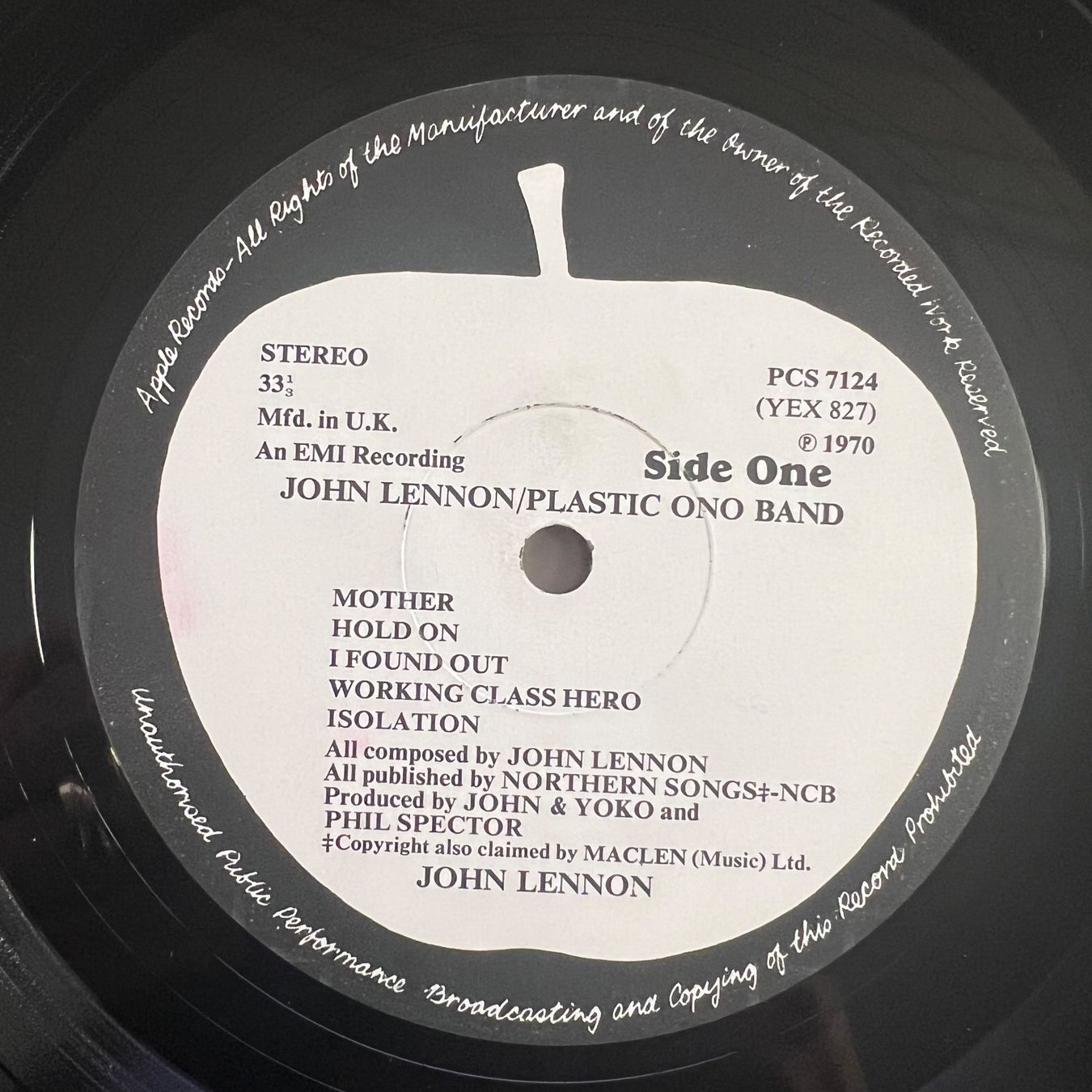 Dischi in vinile: John Lennon, Plastic Ono Band - Same / 1. UK-Press. 1970 – Usato da Gais venduto da soundcave57 4