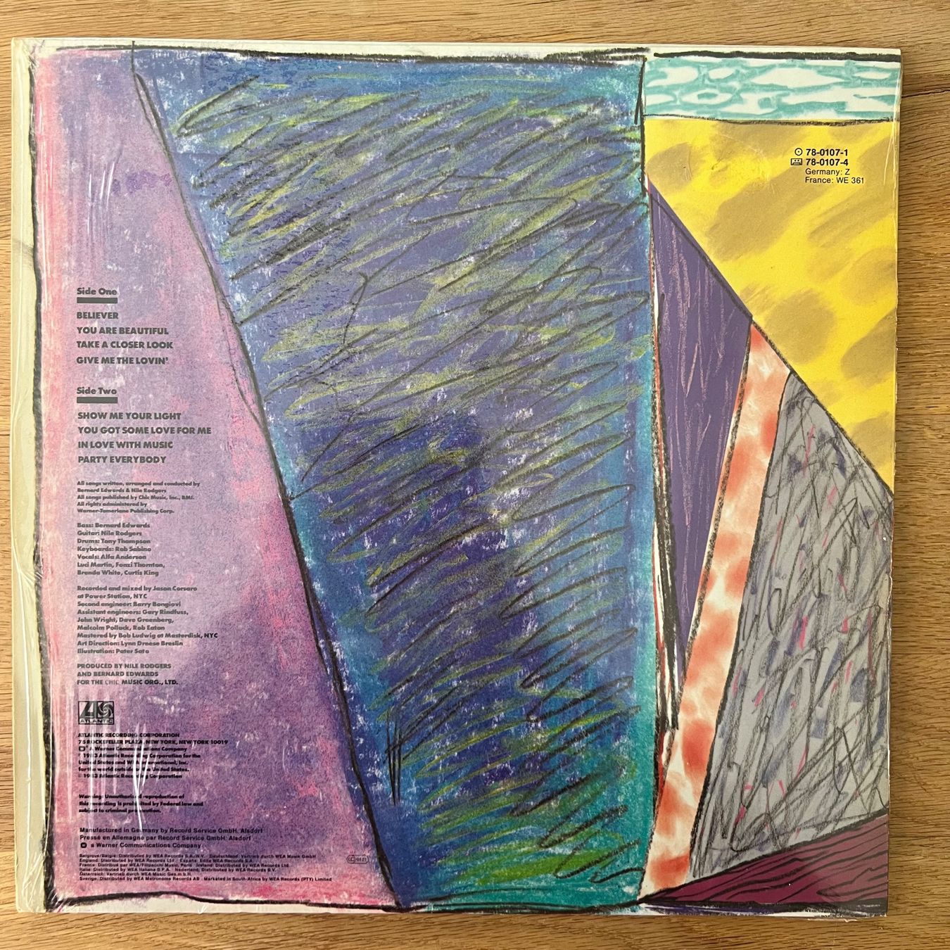 Schallplatten: Chic - Believer / 1. D-Press. 1983 - TOP – Gebraucht aus Gais von soundcave57 1