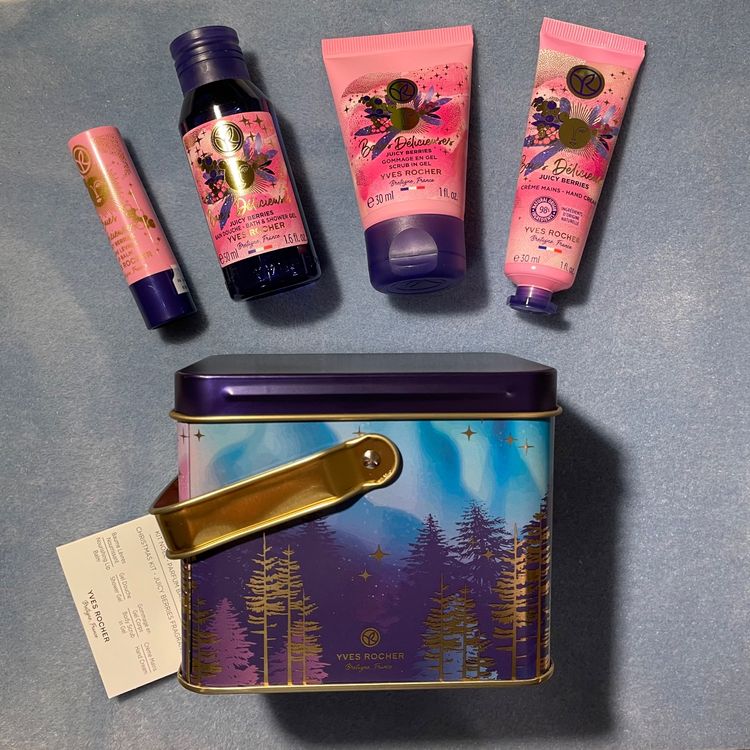 NEU: Yves Rocher Geschenk Set Juicy Berries mit Box (Neu und ...