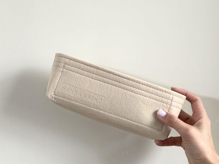 Organizer in beige für Medium Classic Flap Bag Sac Tasche