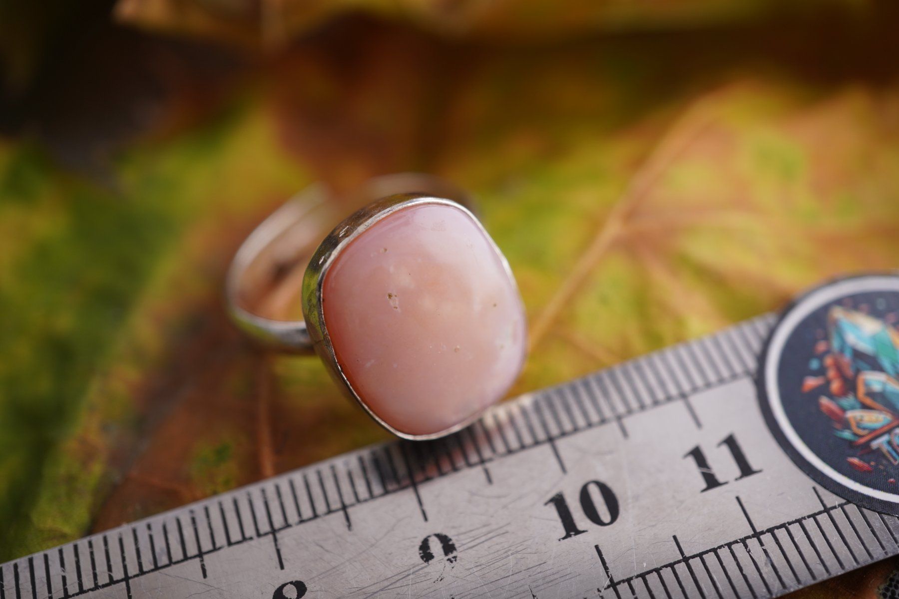 Minerali & Pietre curative: Opal Rosa    ring Grösse  Variabel     (Räumung!) – Nuovo e nell'imballaggio originale da Eschenbach SG venduto da topstone 1