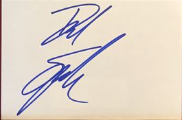 David Spade Autogramm signiert Karte 10x15cm