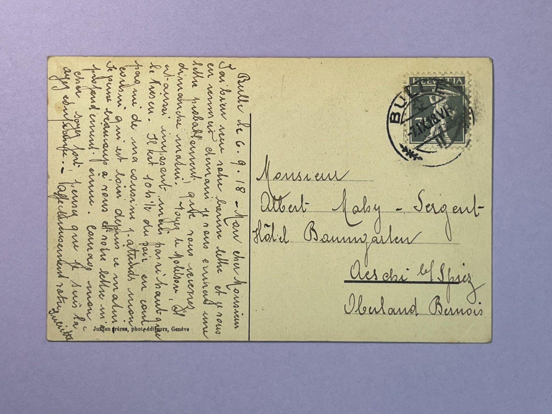 Cartes postales: Le Moléson – D'occasion à Steg VS par _vinci_ 1