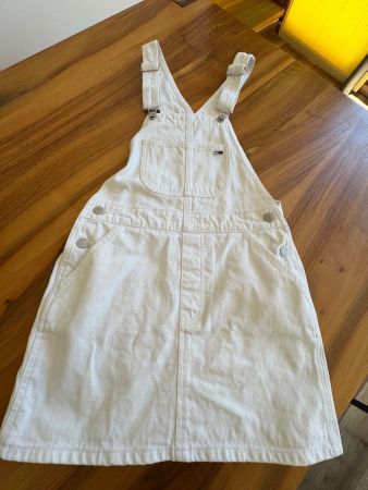 Tommy Jeans Latzkleid Weiss Grösse XS wie NEU