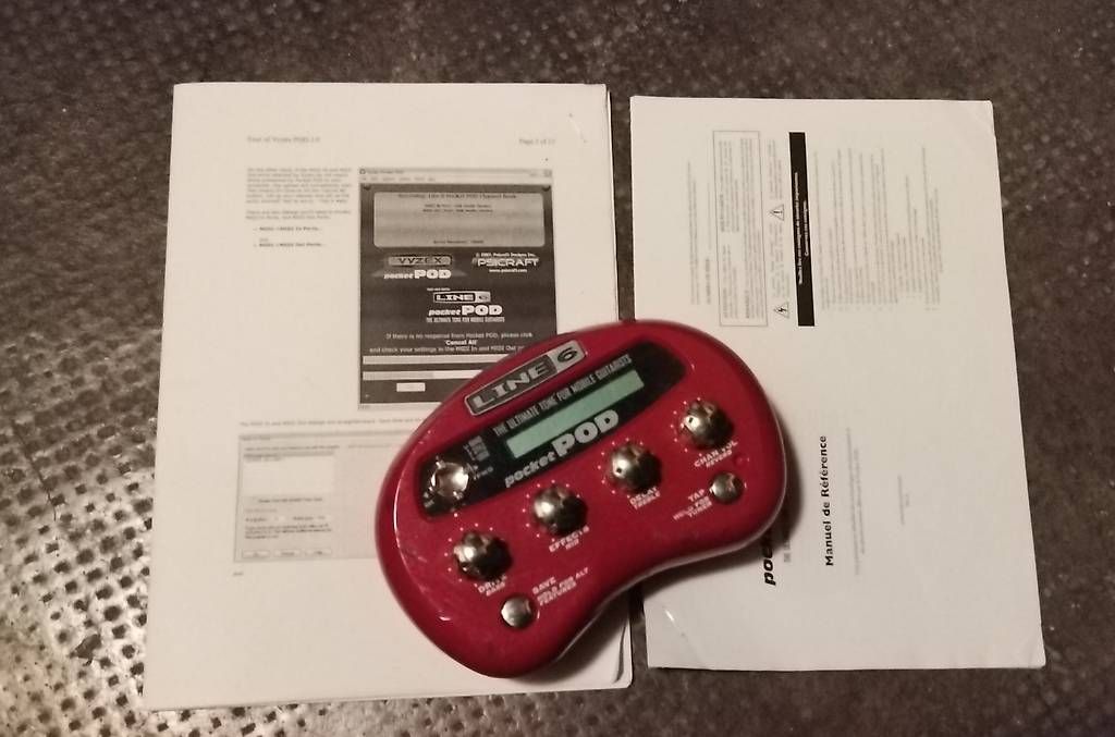 Line 6 Strumenti musicali: Line 6 Pocket Pod – Usato da Vevey venduto da Djporradao