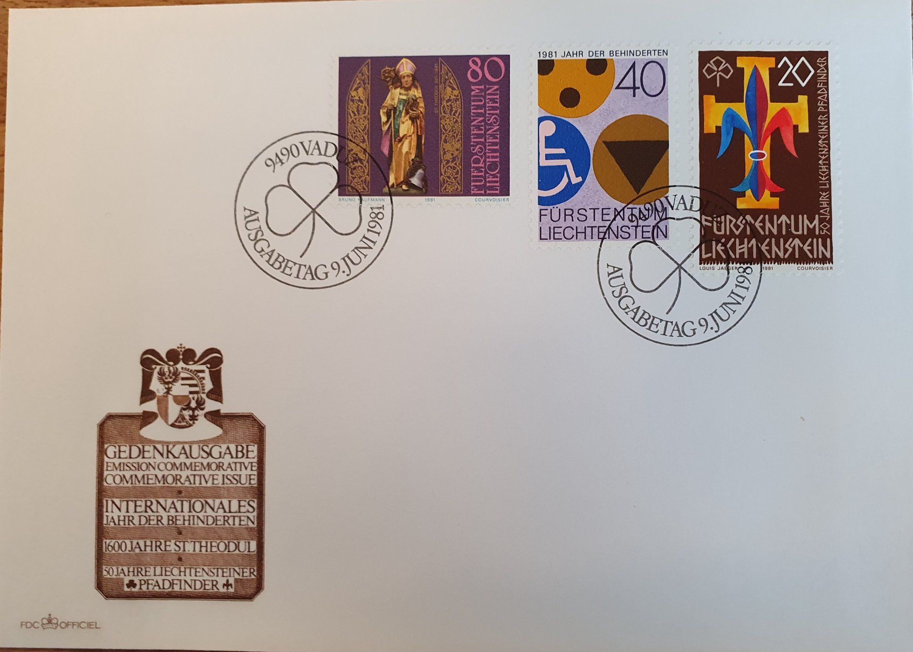 Tutti i francobolli: 1981 JSA / FDC – Nuovo (secondo la descrizione) da Alten venduto da Regenwasser 5