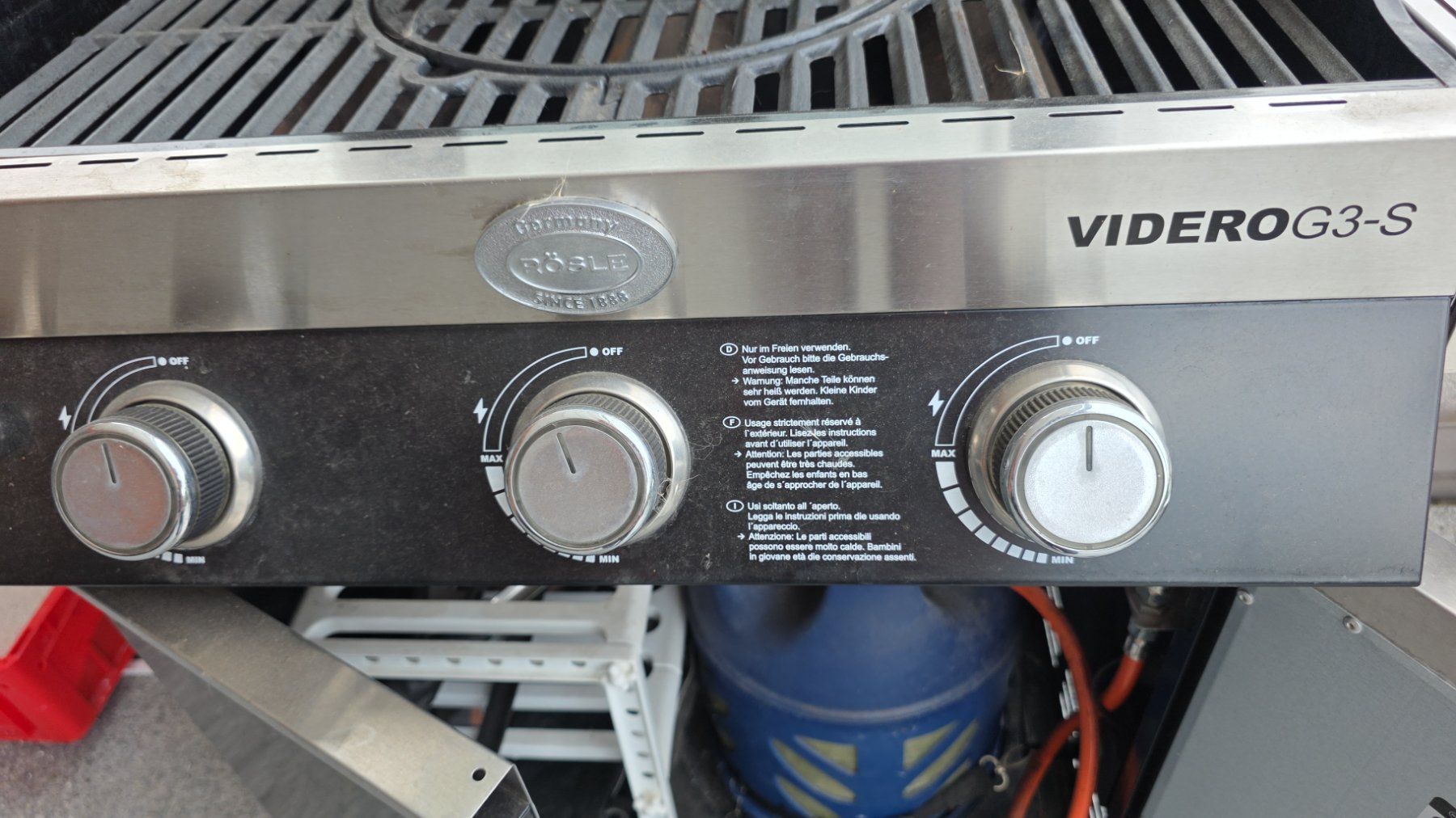 Rösle Grills: Top Grill - fast neu – Gebraucht aus Ruggell von momala 2