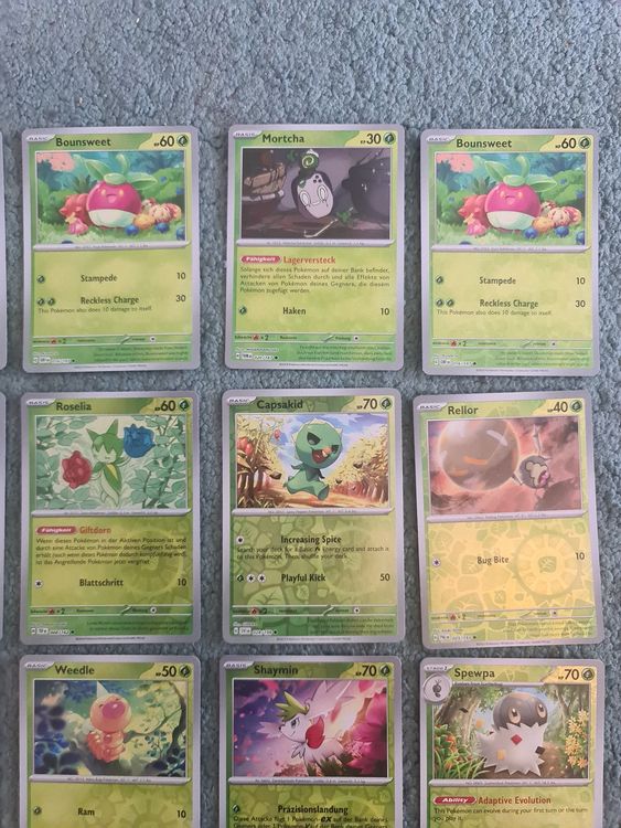 Pokémon Cartes à collectionner: 20 Pokémon Holo Karten verschiedene Typen – D'occasion à Münsingen par Ganjam 2