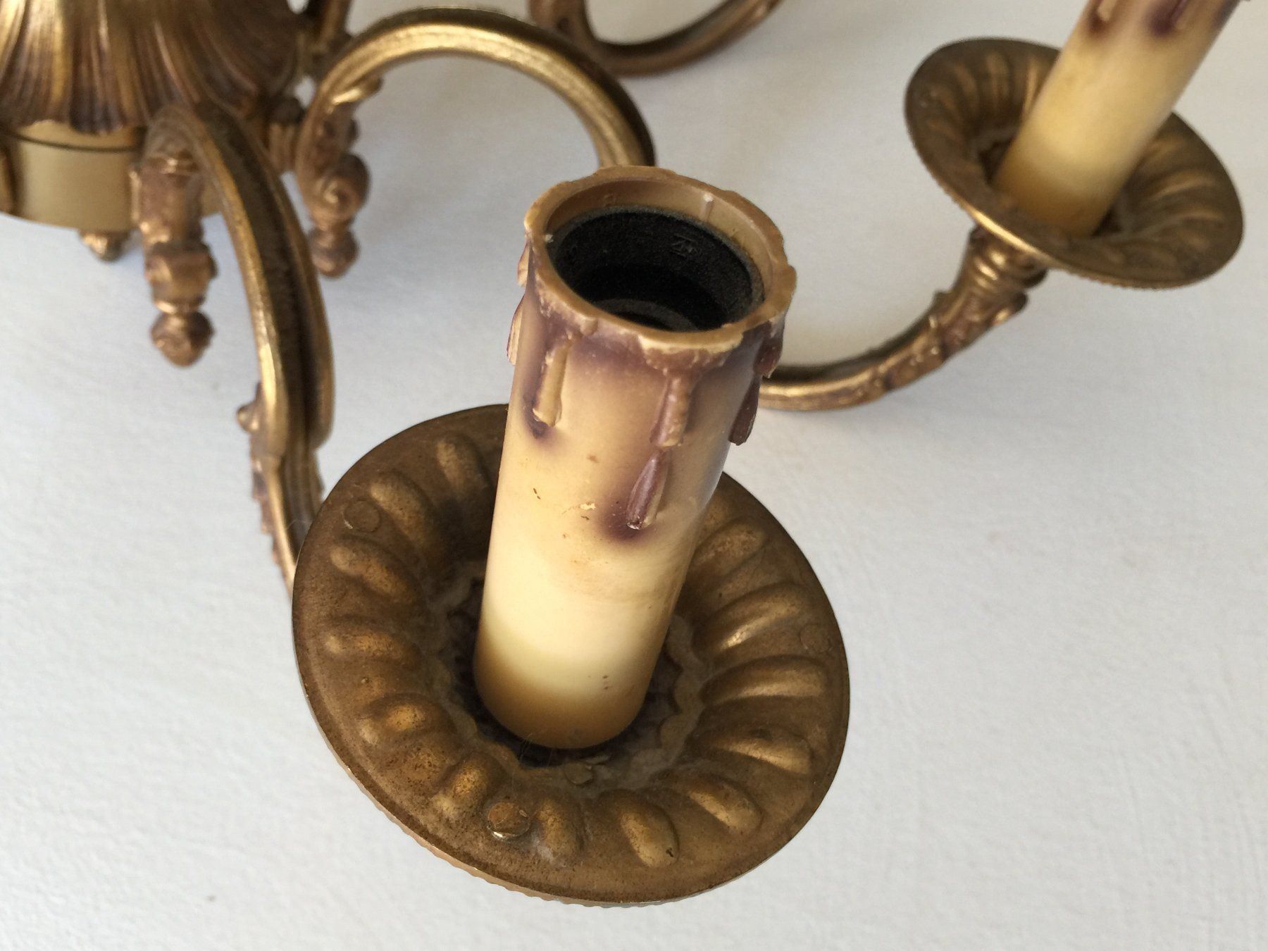 Lampadari & plafoniere: Lustre en bronze 8 branches – Usato da Cossonay-ville venduto da Super-Price-Quality 5
