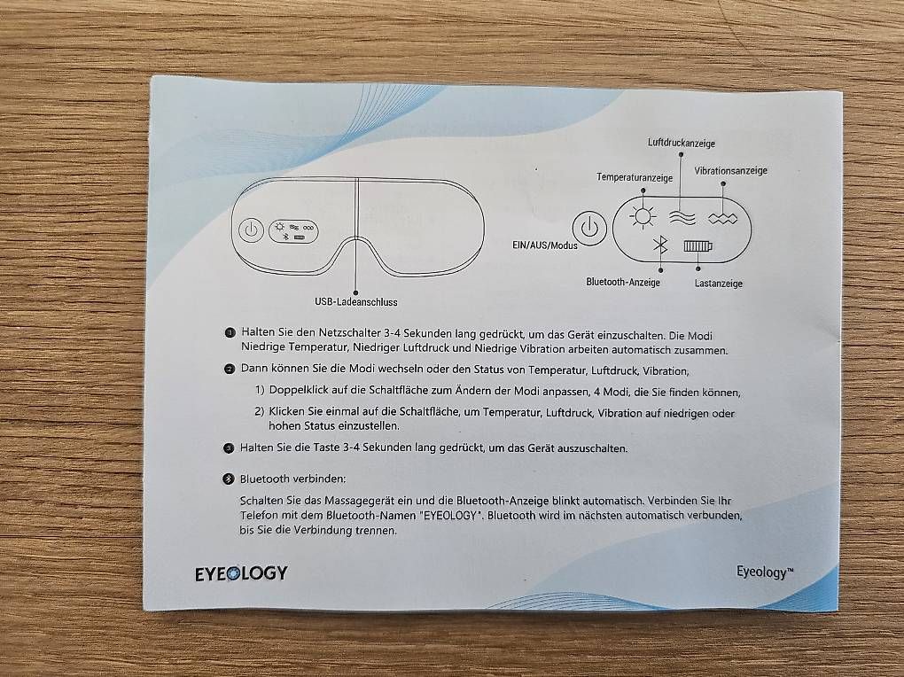 Dispositivi per massaggi: Eyeology - Augenmassagegerät – Usato da Emmen venduto da 4n_gi 3