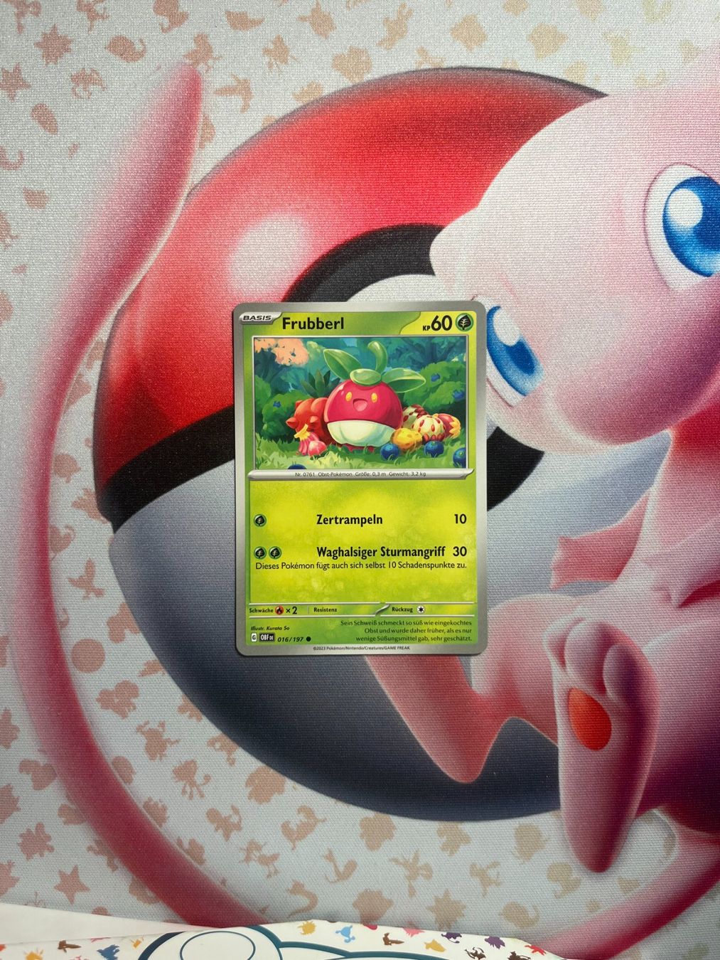 Pokémon Carte collezionabili: Frubberl Pokemon Karte Holo/Reverse Holo/Common – Usato da Winterthur venduto da ale_6z2f