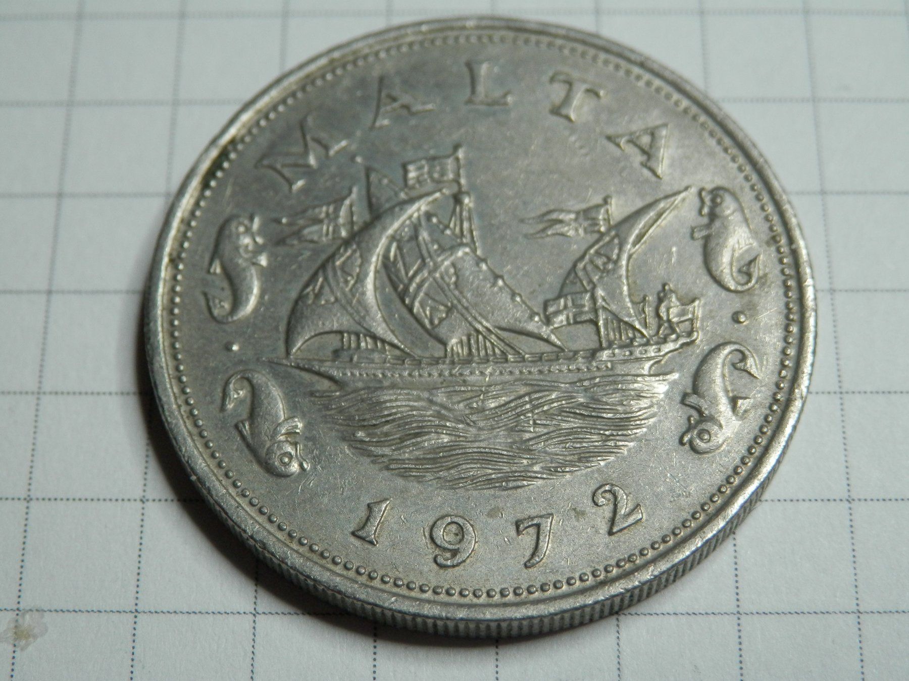 Tutti le monete: Malta 10 Cent, 1972 – Usato da Weiach venduto da weiach81