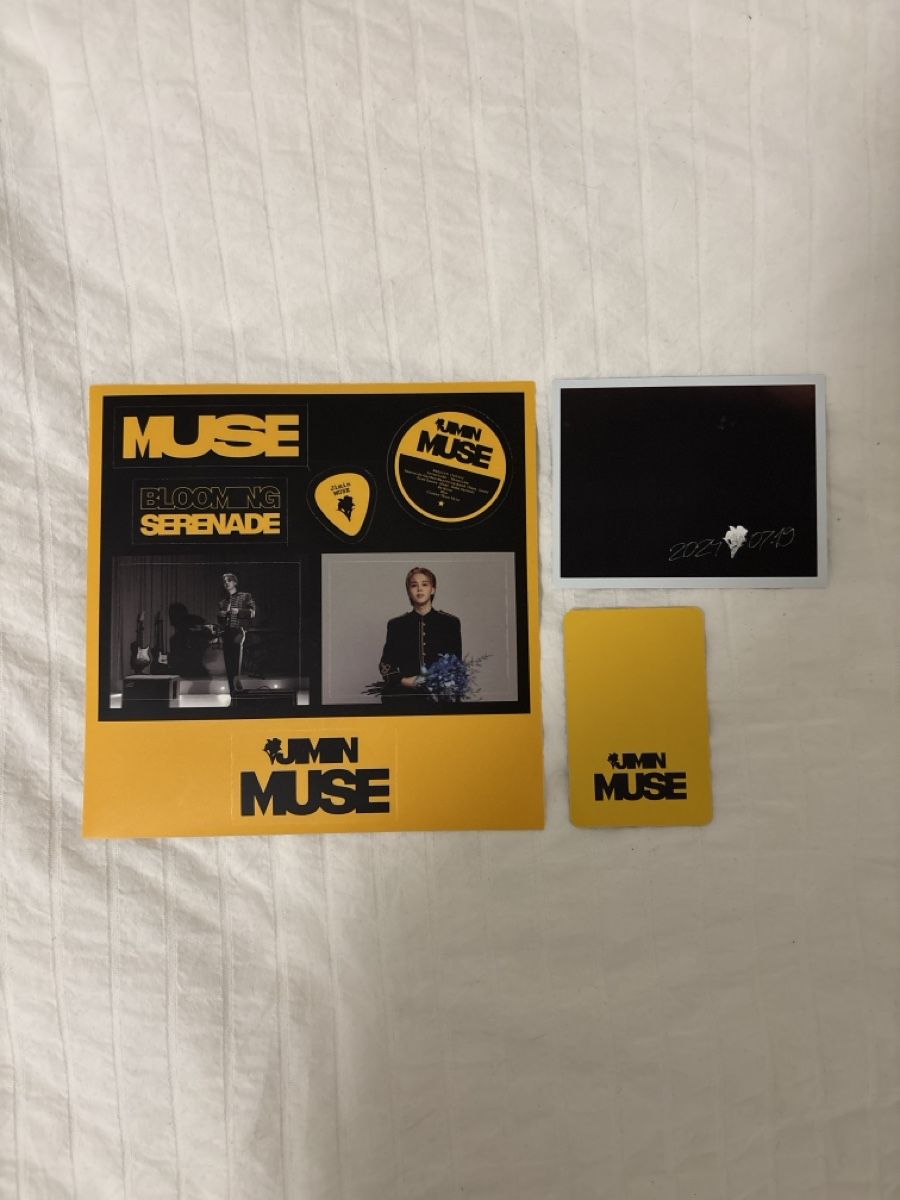 CD: MUSE album de JIMIN des BTS, version jaune – Nuovo (secondo la descrizione) da Morges venduto da dionylisa 4