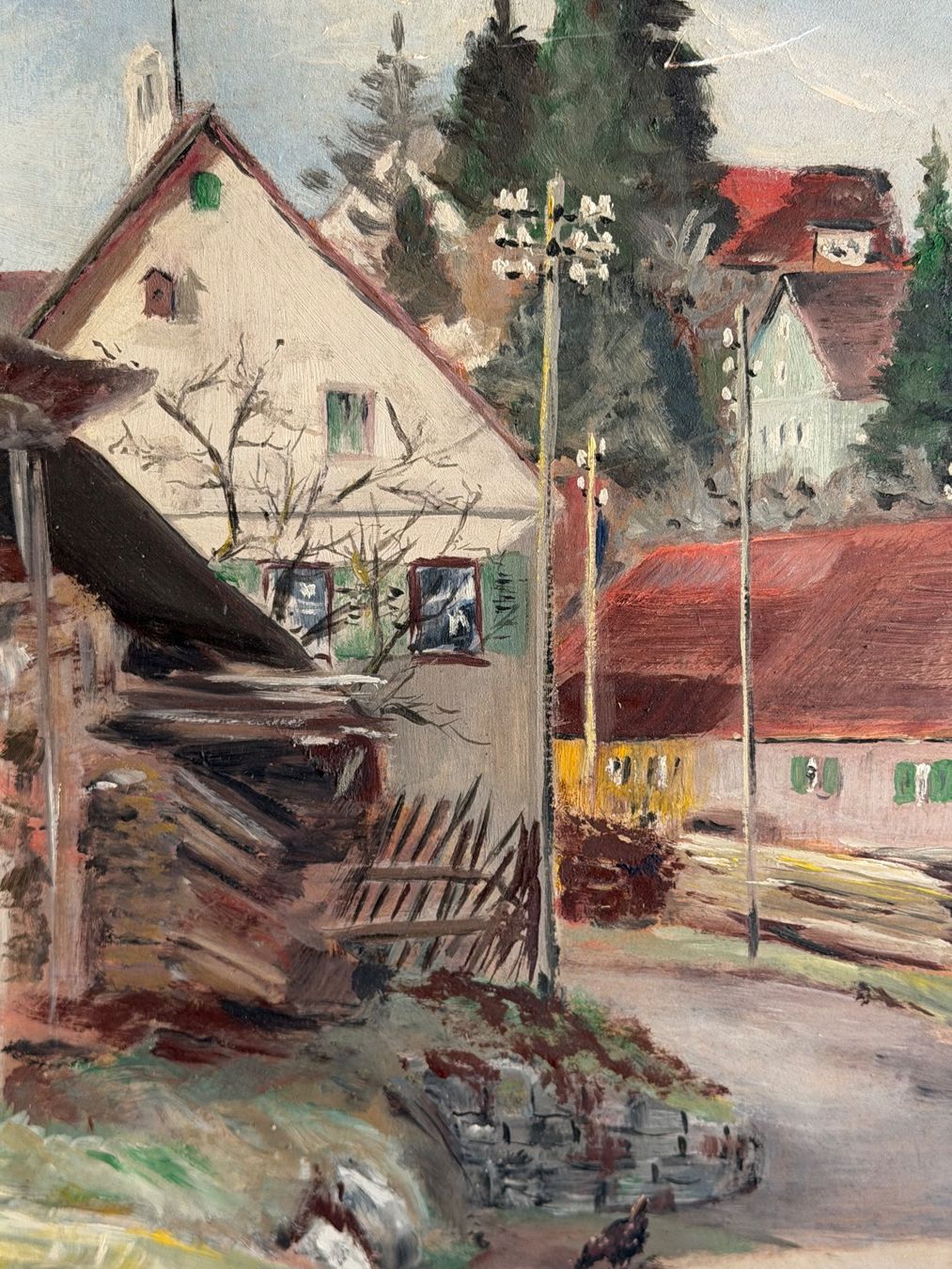 Dipinti: HM. CARL 1948 Original Gemälde – Usato da Basel venduto da PAUL_ART 4